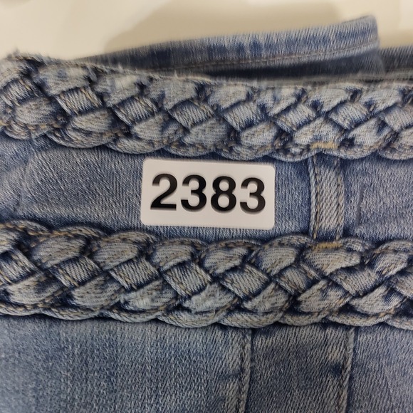 White House Black Market Woman Sz 10 Extra High Rise Slim Ankle High Waist Jeans - Picture 12 of 12